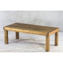 Stół ze starego drewna - rdzeń belki No. 25