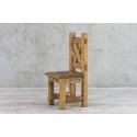 Krzesło ze starego drewna ciosane ręcznie No. 350